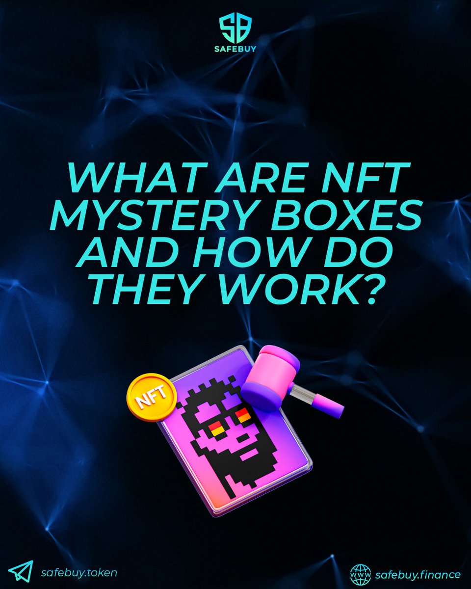 Who doesn’t love a good surprise? Even more so if the surprise is a super rare non-fungible token (NFT). An NFT mystery box is similar to a physical mystery box. As the name suggests, the box contains a random NFT from a specific NFT collection. 

#crypto #bitcoin #cryptocurrency