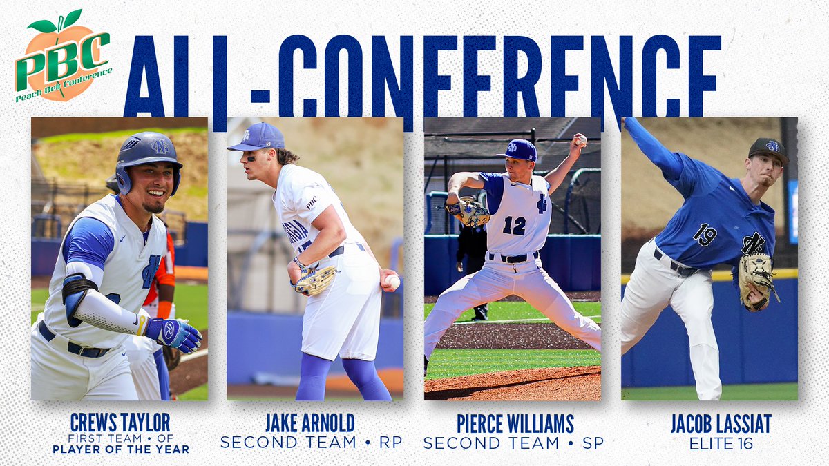 Big time congrats to these Nighthawks for earning @peachbelt All-Conference honors, including <a href="/crews2taylor/">crews</a> being named 𝙋𝙡𝙖𝙮𝙚𝙧 𝙤𝙛 𝙩𝙝𝙚 𝙔𝙚𝙖𝙧!

#HawkEm | #ItsAllAboutTheNG