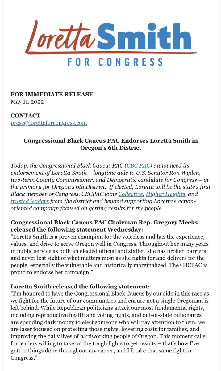 Loretta Smith tweet media