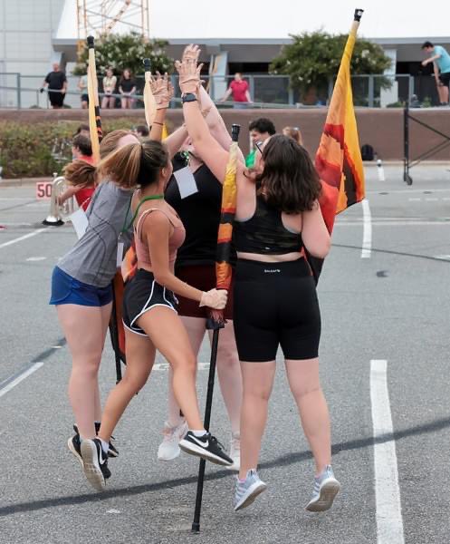 Rising 9-12th graders - Grab your besties and come check out the mini camp for the Color Guard and Marching Band on Saturday from 9-12 in the Cary HS Band Room.
