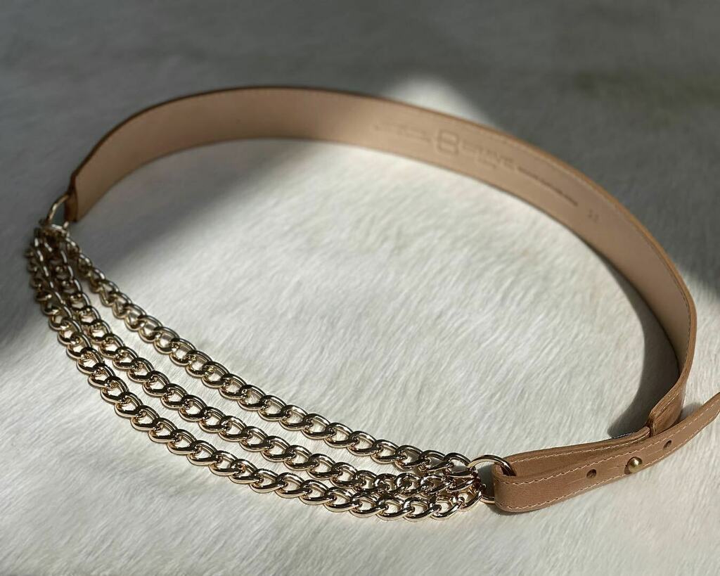 Silvado Triple Chain Belt ⚡️

#BRAVELeather #accessories