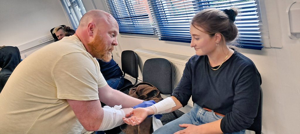 RGL_Safety's tweet photo. Another very pleasant day at @fireaidgmt today, with one student describing today's Elementary First Aid course a "Very useful course for work and life in general, thanks 😊"
#marinesafety #rglsafety #firstaidtraining #STCW https://t.co/Sf9h3zqrAP