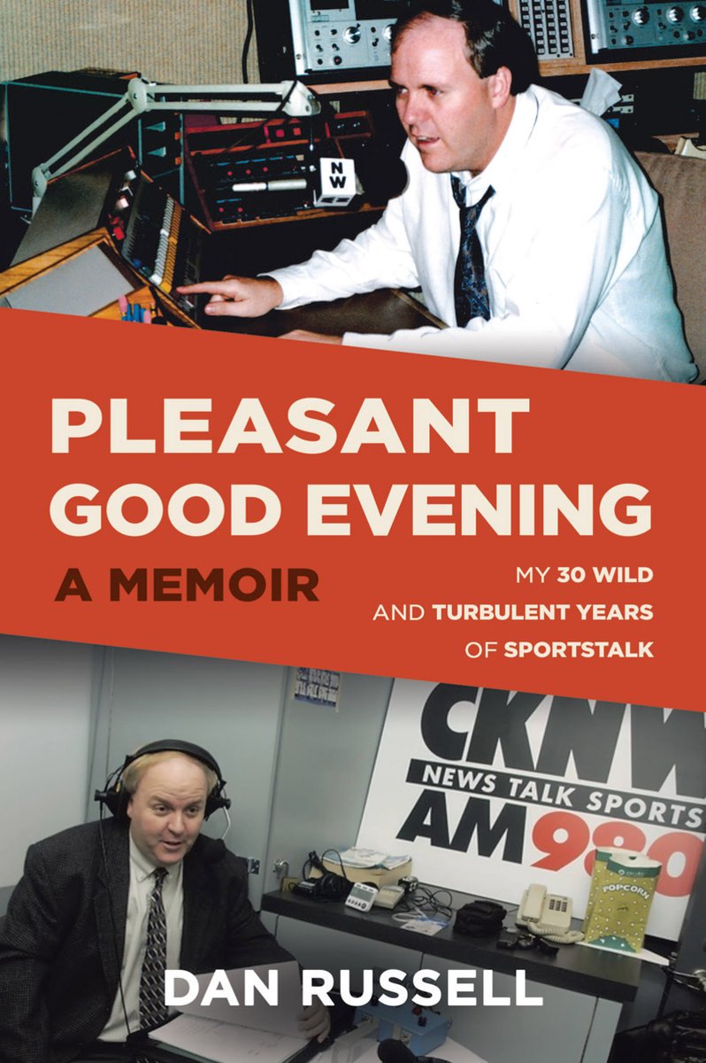 DanRussellST's tweet photo. BIG NEWS!  For the past 2 yrs I’ve been writing “Pleasant Good Evening – a Memoir.”  Now FINISHED &amp; "scheduled" for release next wk!  Many, many behind the scenes stories.  Extremely proud to have completed. Thank you for motivating me!  (More details coming) #PleasantGoodEvening https://t.co/skiDbCv0I5
