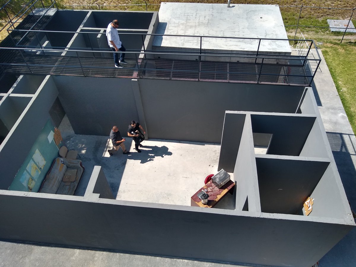 KatBoyceDC's tweet photo. Participants in the #usmexico360 delegation to Nueva Leon visit the innovative police training center in San Pedro Garza with Mayor @miguelbtrevino @MeridianIntl @USMexicoFound https://t.co/cmdPK63XCm