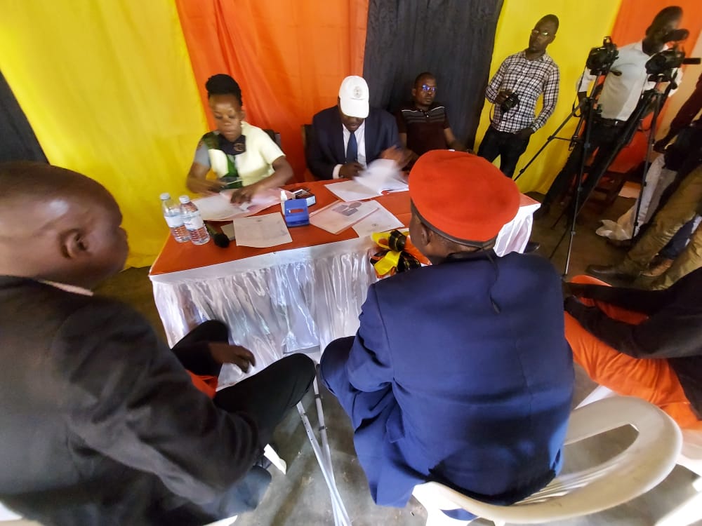 UgandaEC's tweet image. THREAD: The Electoral Commission has declared nine (9) candidates (4 - Parliamentary &amp;amp; 5 - Local Govt) duly nominated on the first day of nominations for Parliamentary &amp;amp; Local Government Councils by-elections for Omoro County in Omoro District.
@PaulBukenya 
#OmoroByElection 1/4