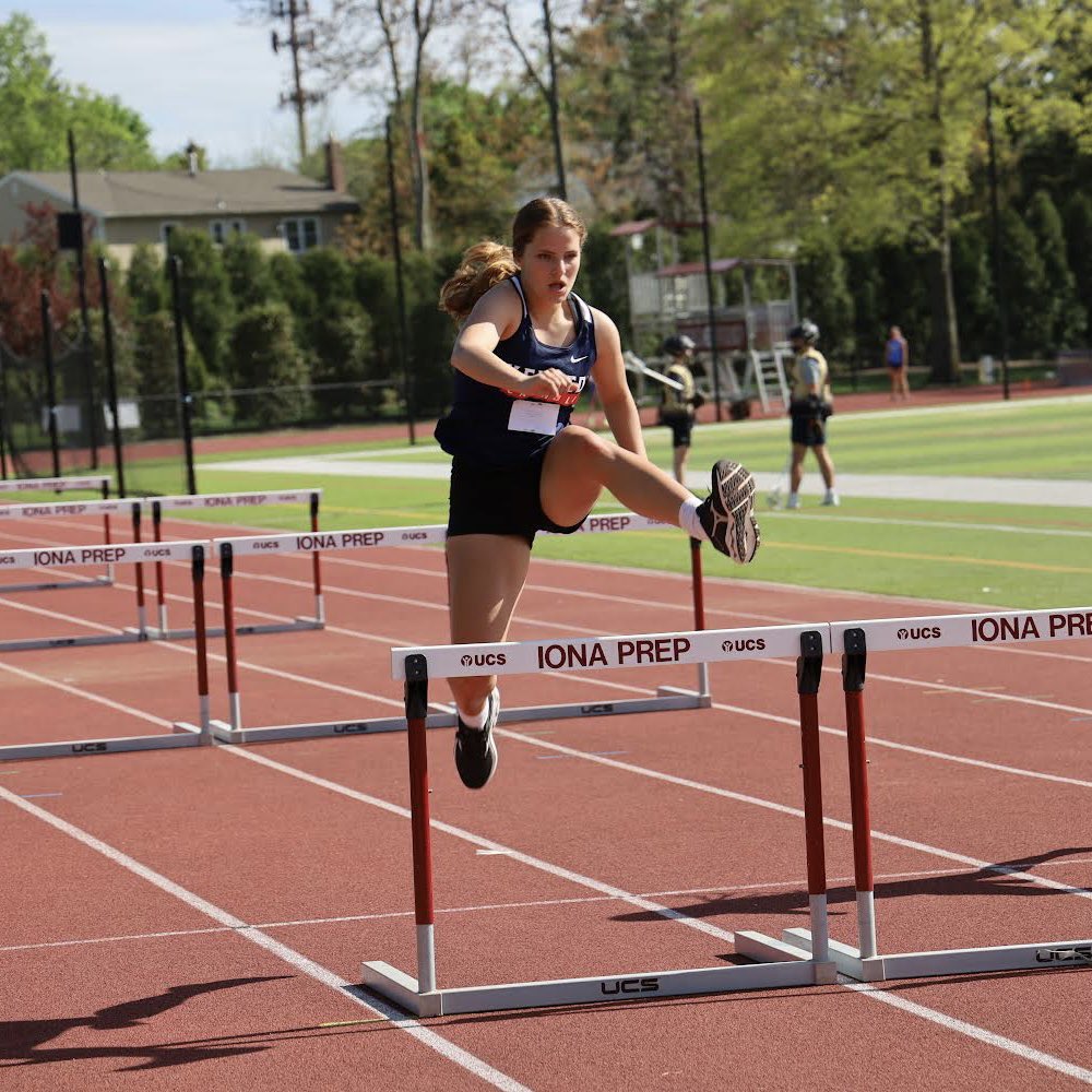 KennedyGaels's tweet image. At the 16th Annual Westchester Catholic Girls Championship Meet, the Gaels earned 10 medals, including freshman Eleanor Brown&apos;s first place 400m hurdles, freshman Patricia Trainor&apos;s third place 100m hurdles and nearly swept 100m with 4 trophies. Next: Maria Regina at Kennedy 5/18
