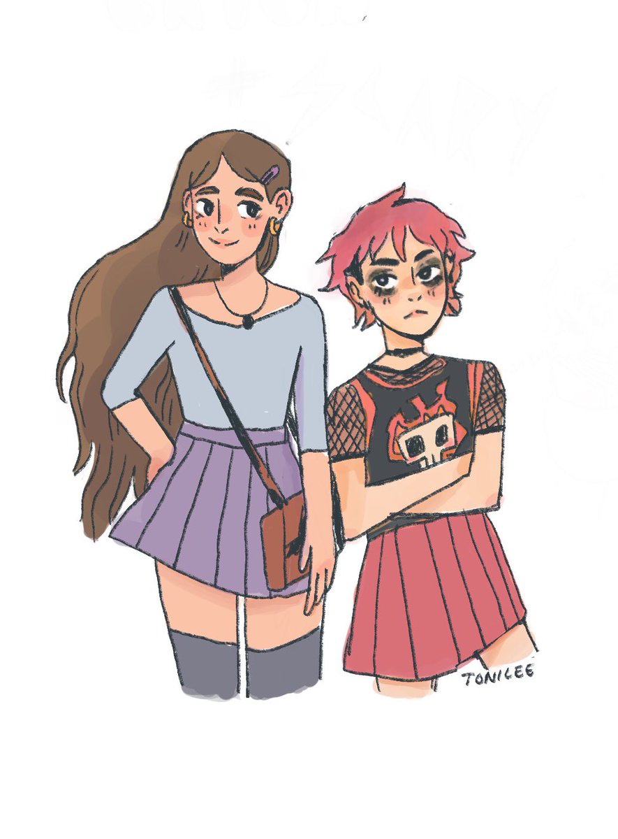 toughbunnydrawz's tweet photo. idk if i like erica and scary together or if i just love beth and elise #dnddads #dungeonsanddaddies https://t.co/ykvYioR8l3