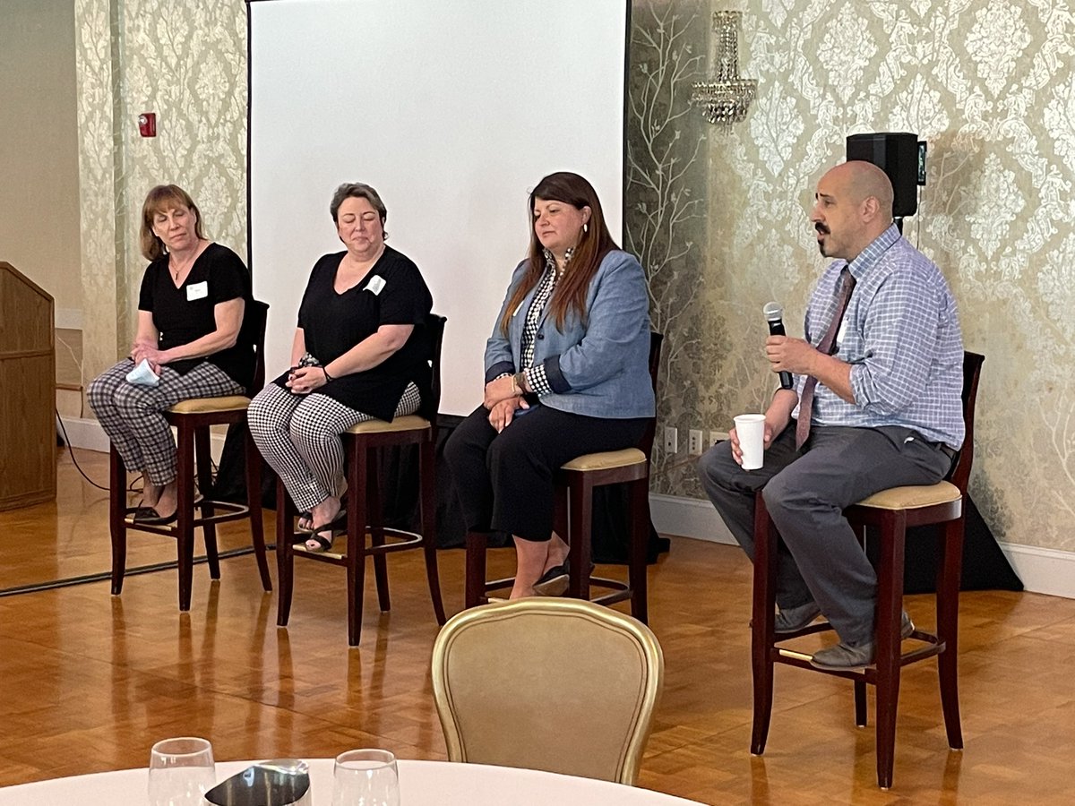 injenkins44's tweet photo. Closing out the bootcamp with a panel of HR experts from @TownOfLexMA @TownofBrookline @TownofDanvers and @townofavonma answering questions about all things muni-HR! #MMHRocks @massmunicipal https://t.co/Djb1qOVqA3