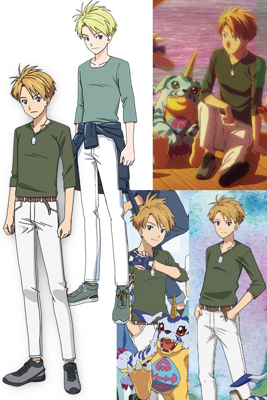 🐙today's first lover of the day after a few months hiatus is Yamato Ishida from Digimon!