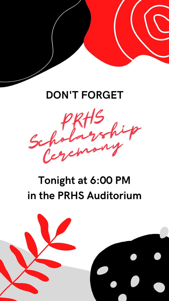 prhsblackhawks's tweet photo. A few reminders for seniors and those who want to celebrate seniors: https://t.co/wKe6Cvnqp6