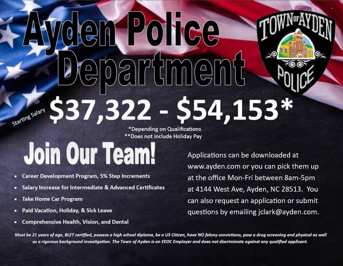 We are hiring!!! Join our team today!! Must have graduated BLET.