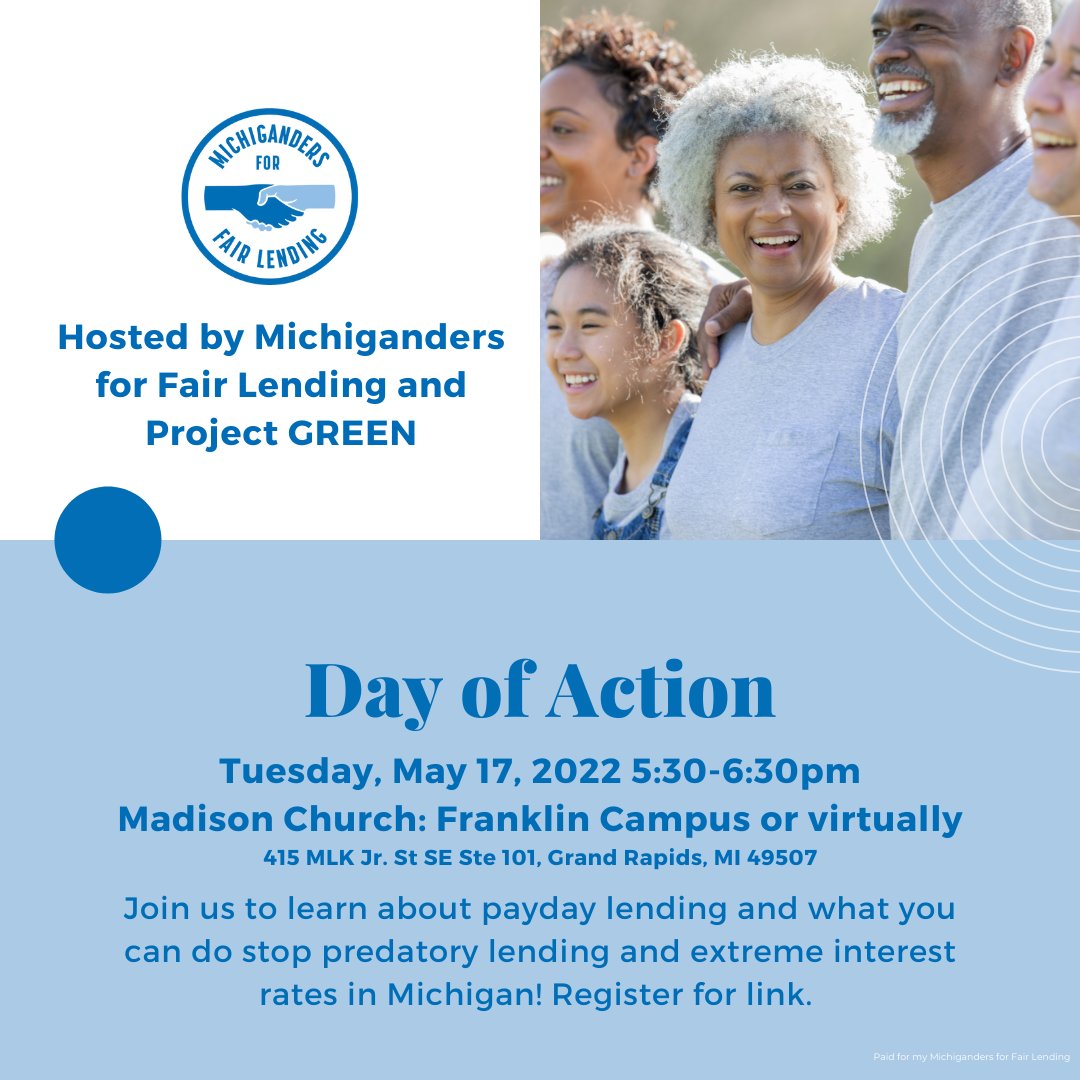 Michiganders for Fair Lending tweet media