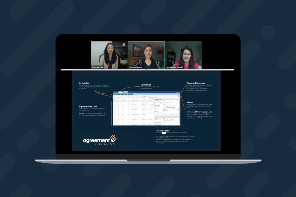 Agreement Express tweet media