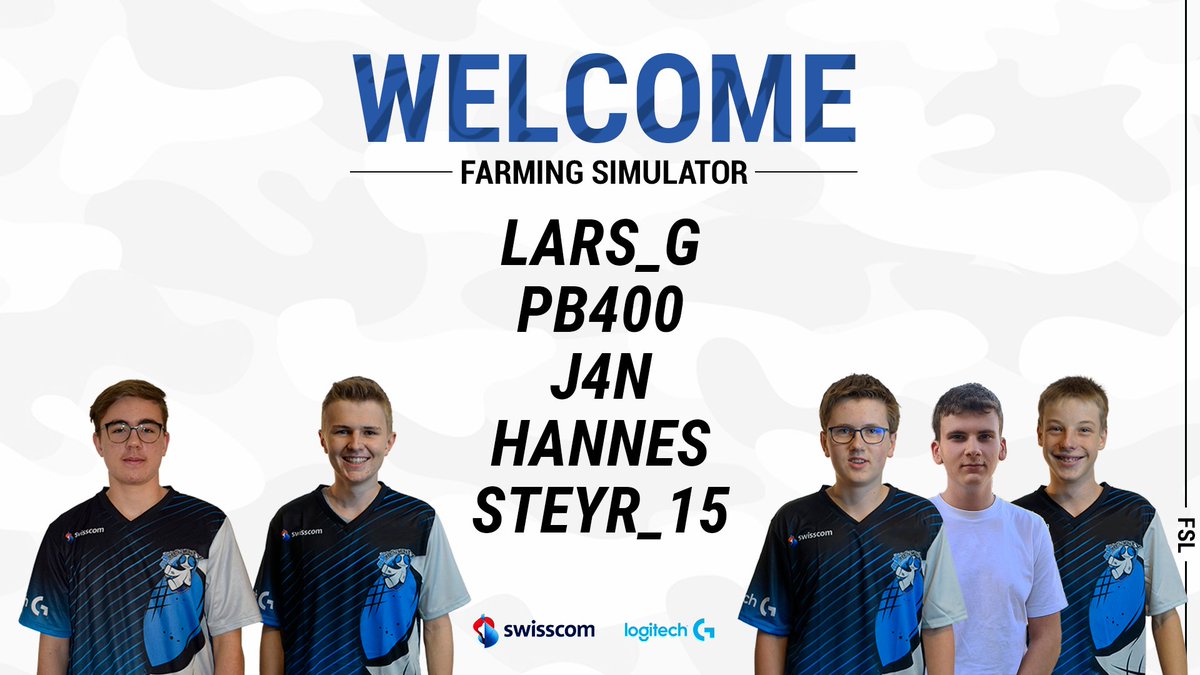 mYinsanityCH's tweet photo. Are you ready for news about farmers who stack bales?🚜👨‍🌾

We welcome our new/old #farmingsimulator team! 💙

@mYiLars_g 
@mYipb400 
@mYiJ4N 
@_Hann3s_ 
@mYisteyr_15 

They will be competing in the upcoming @FSLeSports League for us - we wish them good luck! 🍀 https://t.co/n9T3I4PcXw