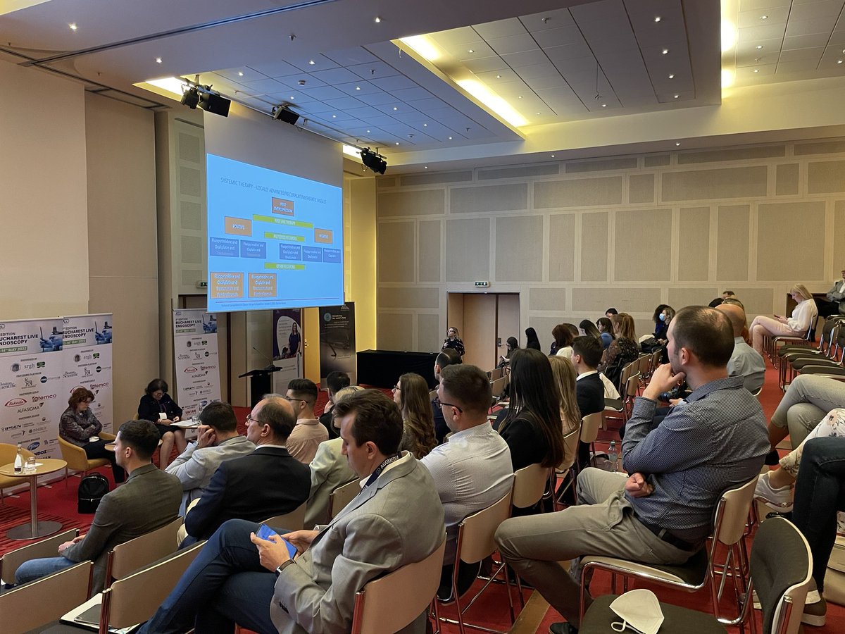 GheoBalan's tweet photo. Full house in #YoungGI session of #BucharestLiveEndoscopy 2022
Get involved! https://t.co/1hC4yKnZwZ