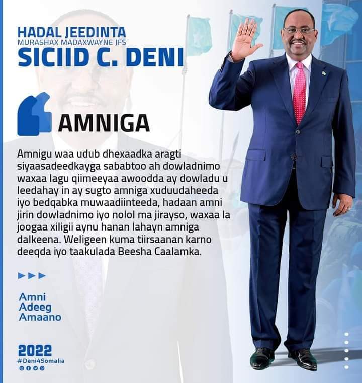 AhmedGallow8's tweet photo. #Amni #Adeeg #Ammaano 

#Deni4Somalia https://t.co/DKJEGeA2zt
