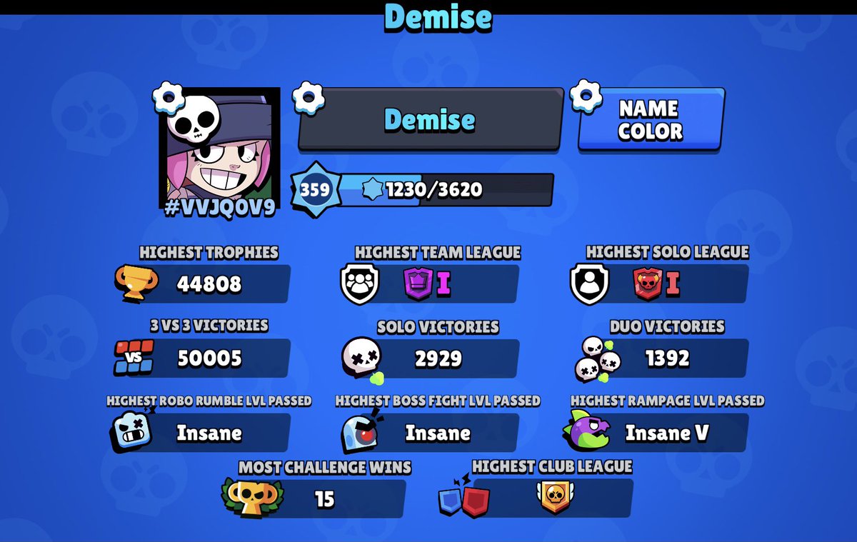 Don’t play as much as I used to, but finally got 50,000 wins 🔥☝️