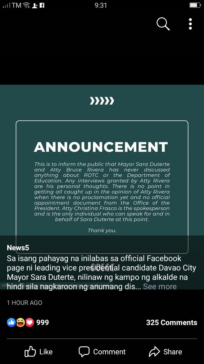 DeverauxGem's tweet photo. Paano yan Atty Bruce? Kala ko close kayo ni inday https://t.co/XXKF7T1trc