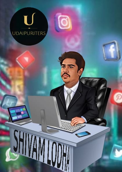 udaipuriters's tweet photo. You can see how beautiful my caricature is created by Mrs. Pushpam Priya, an artist from Delhi.

I wish her a lot of success.

Thank you for this beautiful gift.

#udaipuriters #udaipuritersdigital #digitalart #udaipuriterswork #digitalartist #caricature #cartoon #shivamlodha https://t.co/6cFPMGol9t