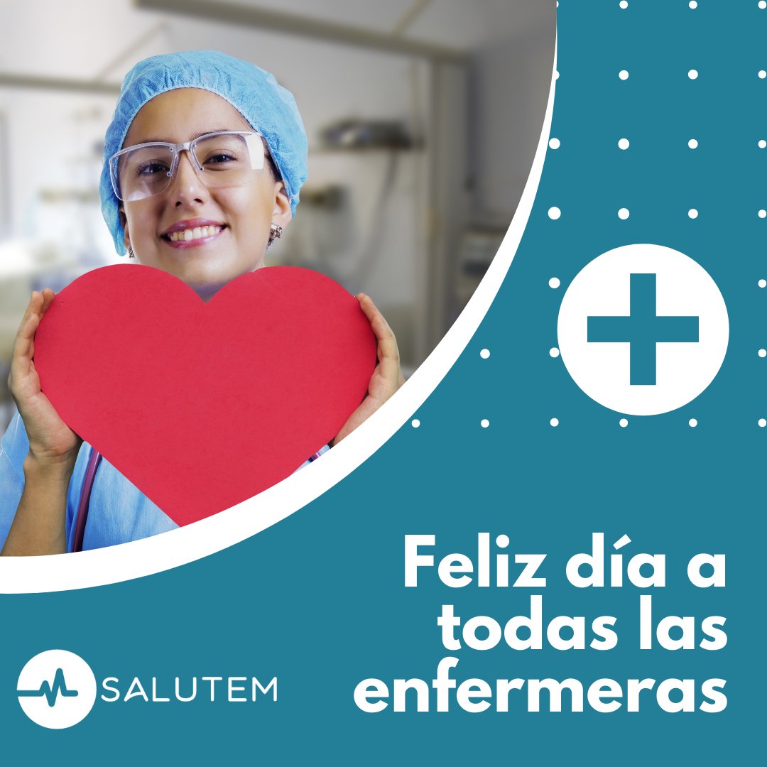 SalutemApp's tweet photo. Por su constancia y vocación saludamos a las enfermeras que trabajan día a día con dedicación y cariño. ¡Feliz Día de la Enfermera!. Tienen toda nuestra admiración.
#CreamosPacientesFelices #software #salud #ehealth #centromedico #paciente #healthtech #enfermera #diadelaenfermera https://t.co/4S7P8uGYxU