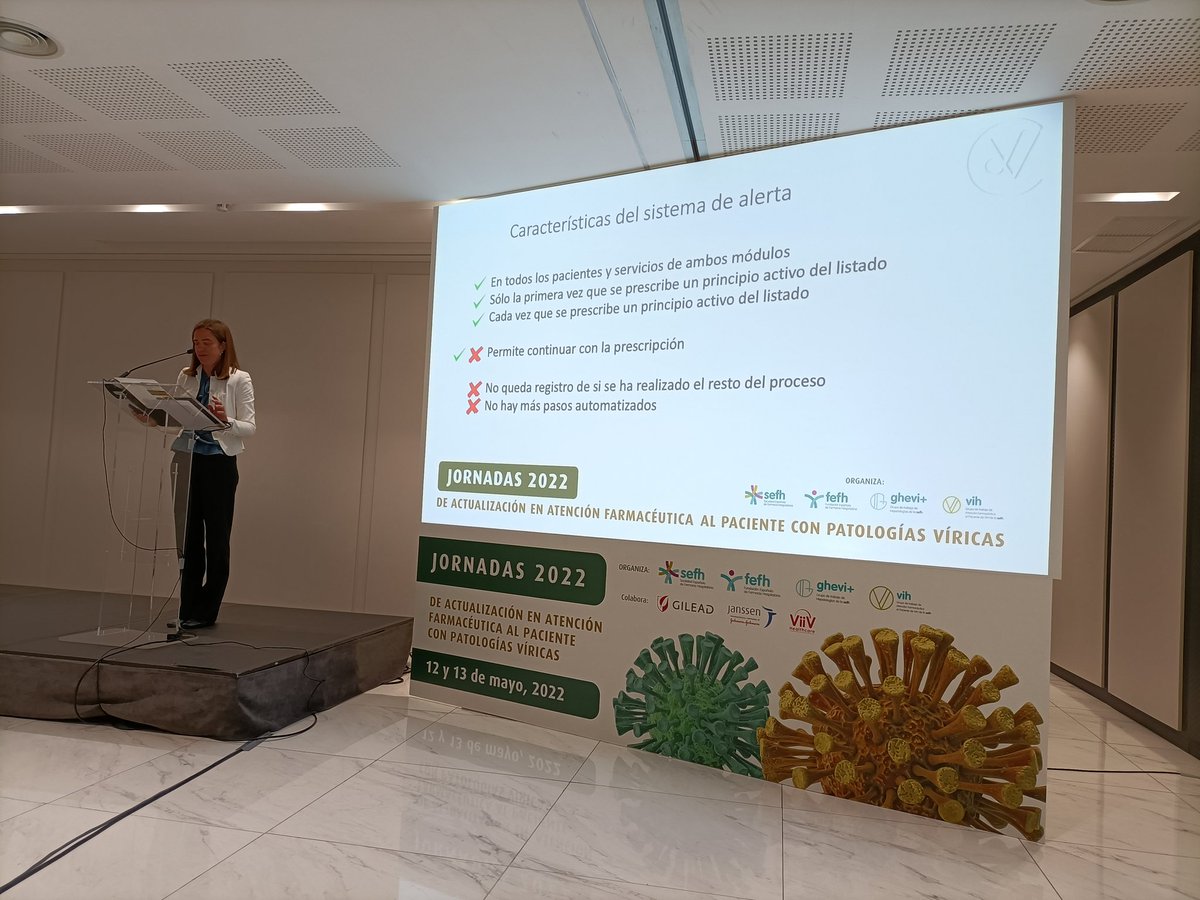 gGHEVI's tweet photo. Un placer escuchar a Aitziber Illaro contándonos su experiencia del Proyecto Prescrib en la profilaxis de la reactivación del VHB 👏👩‍⚕️💊
#VHB #farmaciahospitalaria https://t.co/7DpJCsCXPm