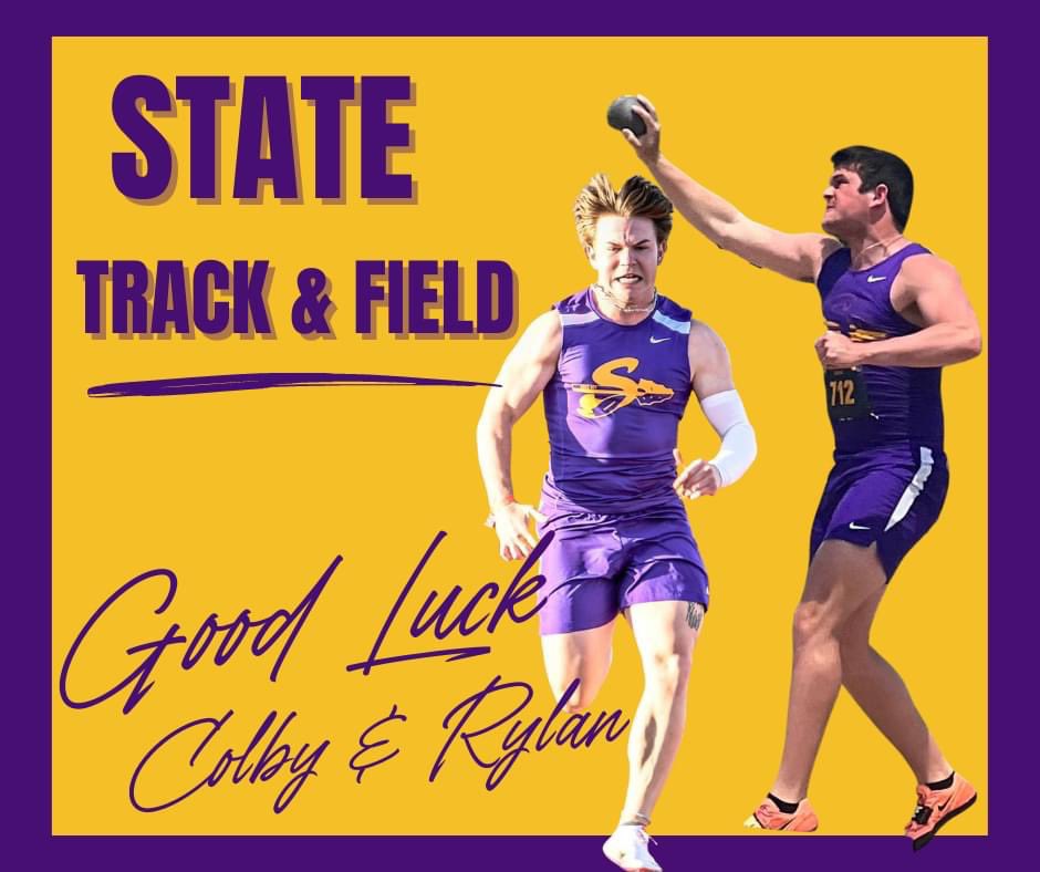 Today’s the day! They’ve represented <a href="/SangerHS/">Sanger High School</a> well and we know they will shine today at the <a href="/uiltexas/">Texas UIL</a> state track and field meet. 💜