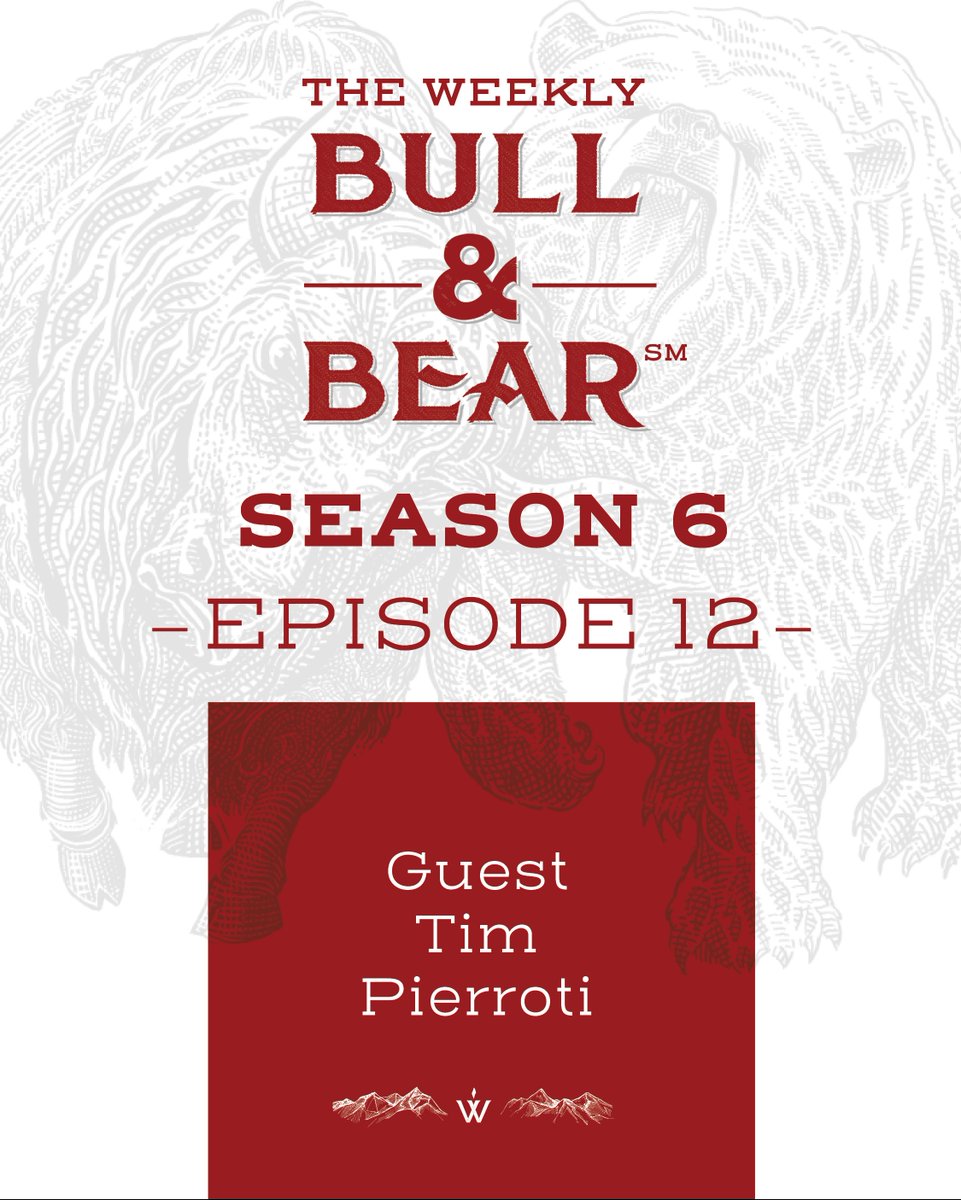 Wealthvest's tweet photo. Click the link below to listen to this weeks episode of WealthVest: The Weekly Bull &amp; Bear with Drew Dokken and his guest, Tim Pierotti!

https://t.co/wT9bImDpd0 

#federalreserve #jobmarket #gdp #redefiningretirement https://t.co/f4g3vjPDRe