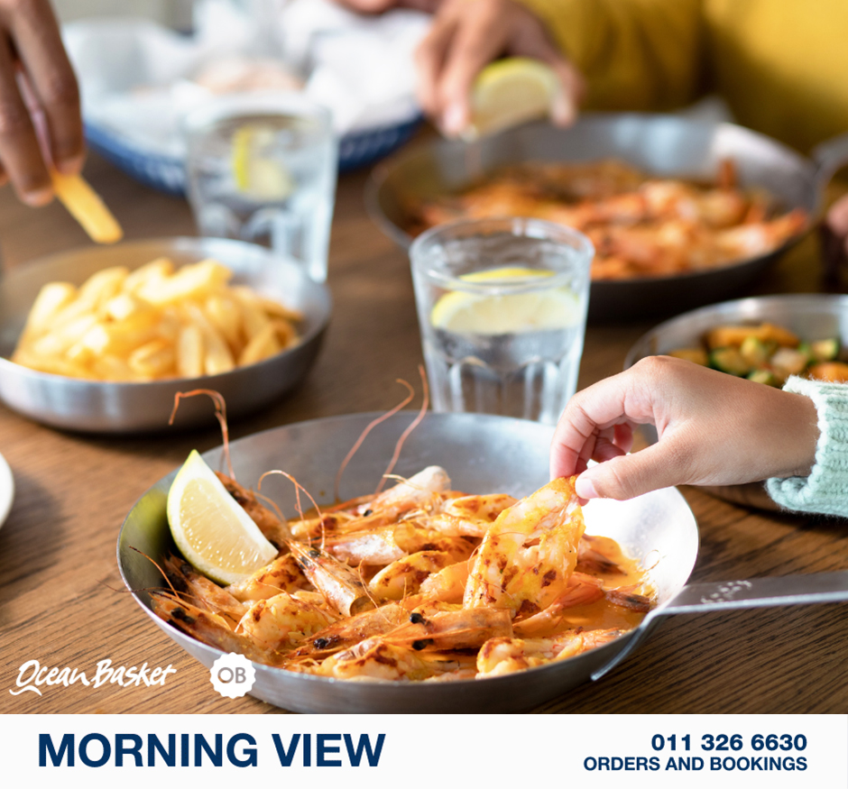 OBMorningview's tweet photo. 12 Prince Prawns served in a secret sauce that’s been in the family for years. Enjoy it with a side of your choice and 2 fresh bread rolls to soak up every last drop. 
For only R156

Call us for bookings and orders: 011 326 6630
T's &amp; C's Apply

#wintermenu #prawns #seafood https://t.co/iBawqLcpcC