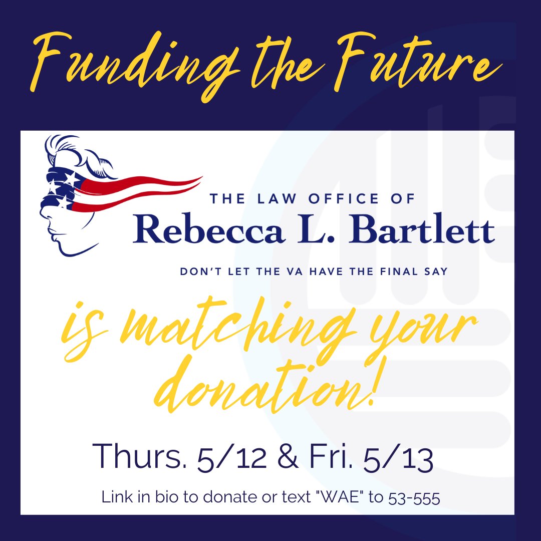 WarriorsAtEase's tweet photo. @rlbartlettlegal will be matching all donations made to our fundraising campaign up to $700! 

Make an Impact👇
https://t.co/U6yFWtStAu

#donatetoday #warriorsatease #donations #mindfulness #veterans #yogaforvets #nonprofit #yogaforall #veteran #donationsneeded https://t.co/IwG6kO8GJo