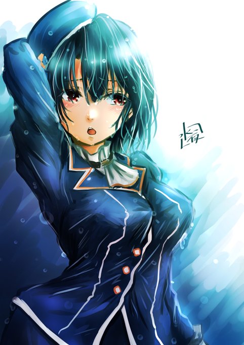 #艦これ版深夜の真剣お絵描き60分一本勝負
#艦これ版真剣お絵描き60分一本勝負_20220512
#高雄

雨濡れびしょびしょ高雄さん 