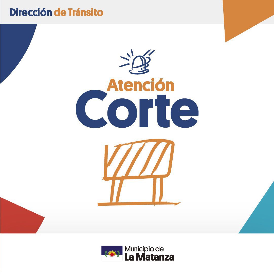 TransitoMatanza's tweet photo. #SanJusto Corte por accidente en Ruta Nacional 3 y Cnel. Brandsen. 
Evite la zona y circule con precaución 🚧⚠️ https://t.co/p3cIL4x1Qt