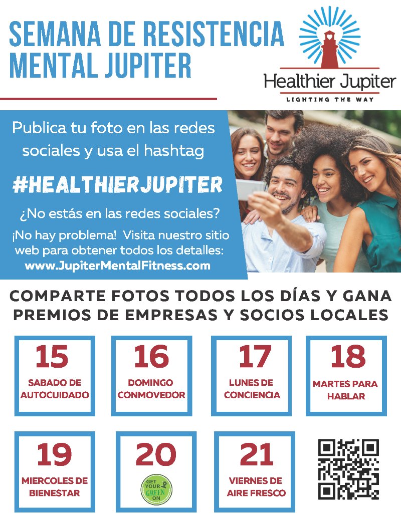 WE ARE TWO DAYS AWAY from the start of JUPITER MENTAL FITNESS WEEK! 💚💚💚 - mailchi.mp/067b6760b503/g…