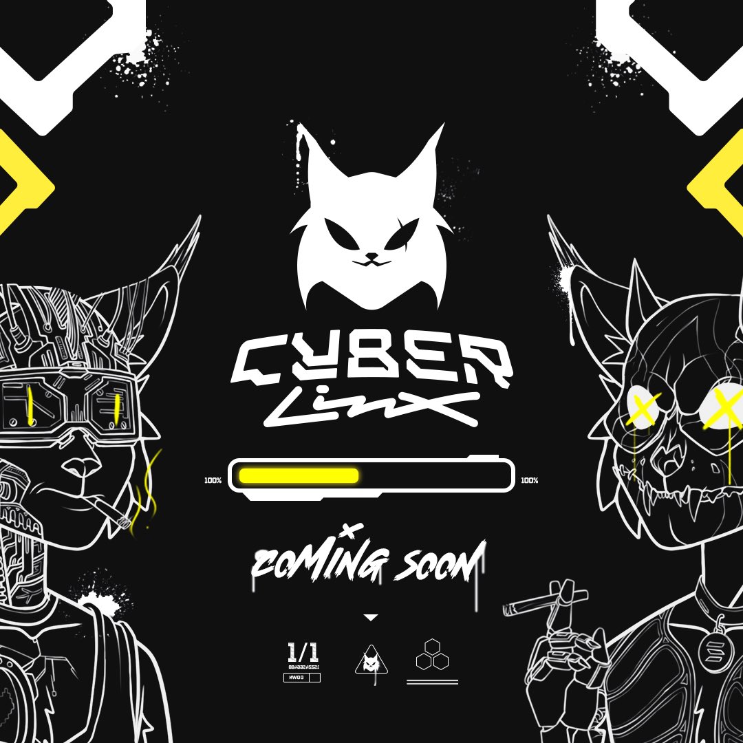If you're reading this, you're early! 👀

We are Cyberlinx an upcoming #NFT project on #Solana. 

Any interaction with this tweet will be considered whitelisted.

Retweet, Like &amp; turn on your notifications! 🔔

 #Cyberlinx