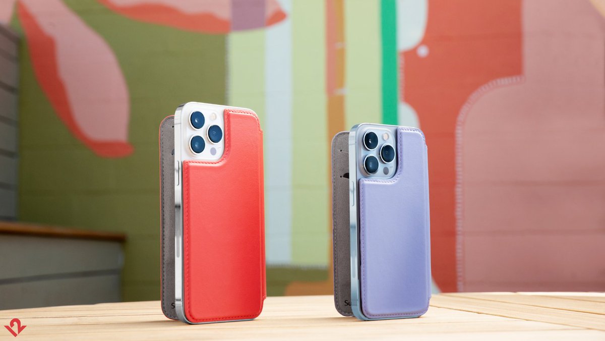 twelvesouth's tweet photo. "The new #TwelveSouth #MagSafe #SurfacePad arrives to give...users a much more compact way to bring some wallet functionality to their everyday carry." Thank you @9to5toys! Check out our newest #SurfacePad for #iPhone in two beautiful, bright new colors https://t.co/Ow5qLakNxp https://t.co/T1uDclZuNd