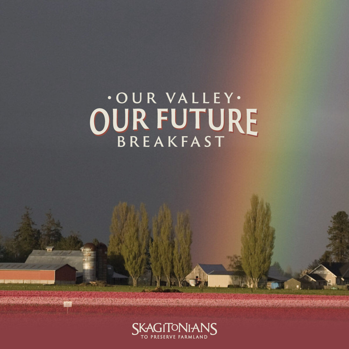 skagitonians's tweet photo. Are you registered yet for the Our Valley Our Future business breakfast event? Join us for free breakfast, celebrating #SkagitValley, its #farmers, #innovaters and leaders.

Register today for our 7 a.m., June 15 breakfast!  https://t.co/BsfIazcYg8
#skagitonians  #SkagitCounty https://t.co/7vIc2A26zr