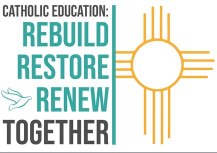 Celebrate Catholic Education Week May 23 - 27th. Wear BLUE for Catholic Education on May 26th. #ecssdHOPE #GrACE4Cathed