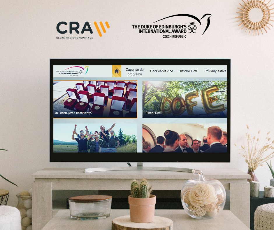 DofE has its own TV channel "Get ready for the future"! How come? Because of the outstanding support of <a href="/CRA_cz/">České Radiokomunikace</a> and its CEO <a href="/VazanVit/">Vit Vazan</a>, a member of DofE Board of Trustees. Thank you! 🥳👏 #worldready