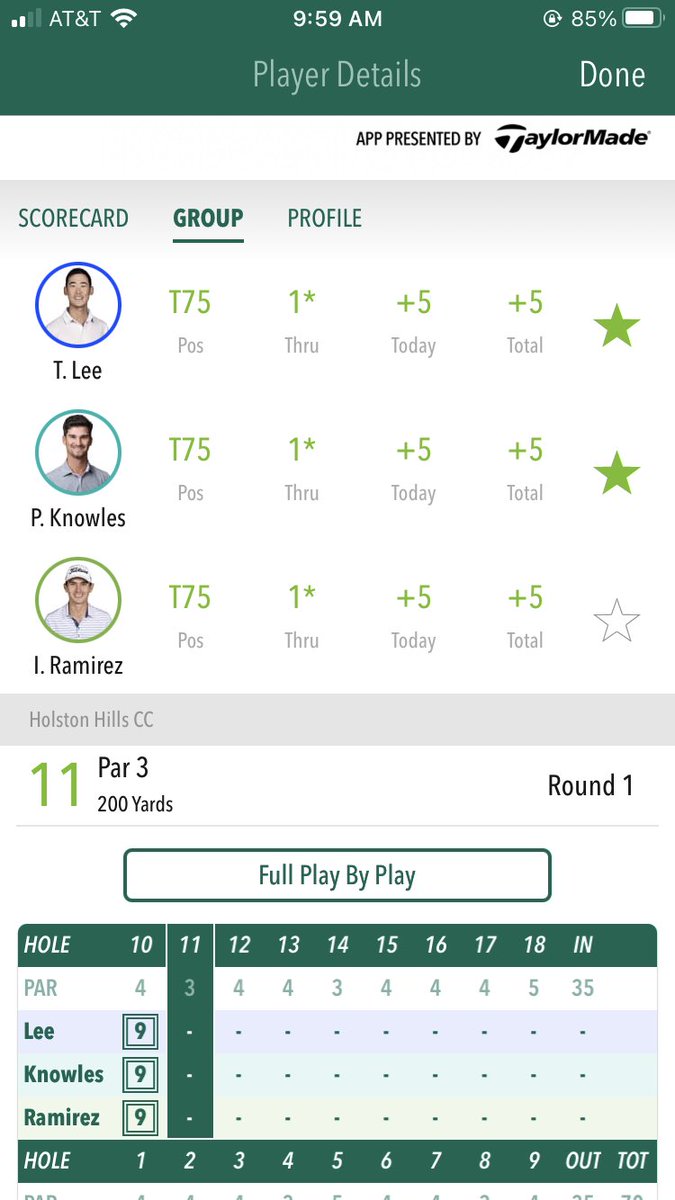ckgolfsrq's tweet photo. @acaseofthegolf1 tough start to the day for this group, must have brought in the live scorers from the Bahamas!🤣 https://t.co/dIJzU7NBcN