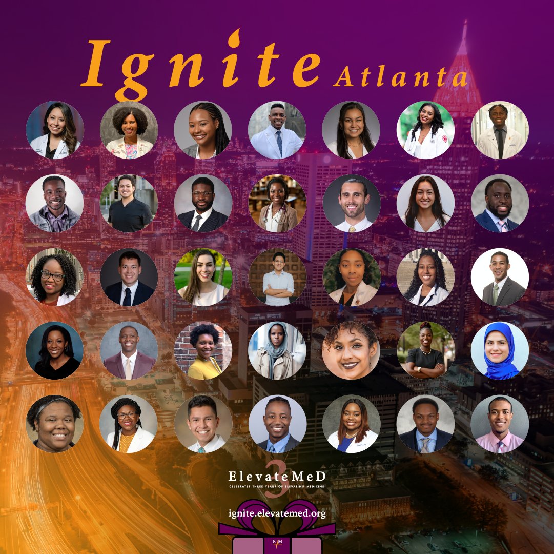 elevatemedinc's tweet photo. THIS IS THE FUTURE OF MEDICINE! Today, we Ignite Atlanta and celebrate what we’ve created TOGETHER! Tonight, we will Ignite Atlanta to keep our dream of elevating medicine ablaze! See you soon, Atlanta. #ElevateMeD https://t.co/LEak620fdZ