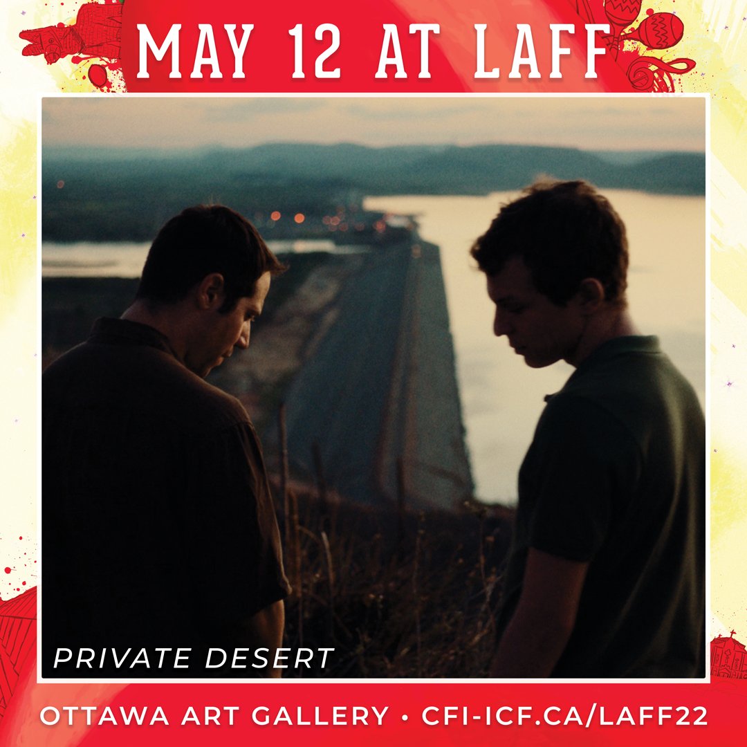 Canadian_Film's tweet photo. TODAY AT LAFF:
7pm: In Brazil's PRIVATE DESERT a cop is suspended from the force and sets out to track down his online love interest.. 💻 Yet no one seems to know who she is. 👀 What surprises will the film reveal?
🎟️ Tickets here: https://t.co/49x8hD9UgX
@OttawaArtG #LAFF22 https://t.co/69wyKAvTnB