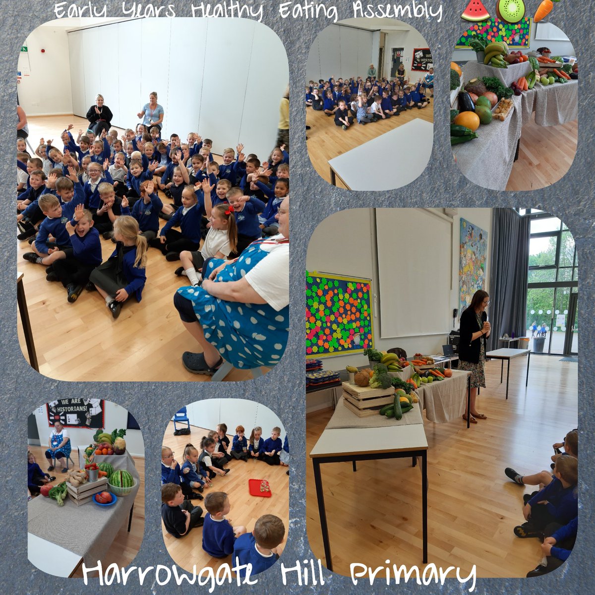 NeilEastwood11's tweet photo. @mellorscatering @LauraWhiting12 Awe what a morning we have had at Harrowgate Hill. Once again massive thanks to Laura for supporting me on this. Early Years are learning all things healthy eating so working with the School we delivered another taster & education talk. Amazing 🍉 https://t.co/Fk66ksvsHm
