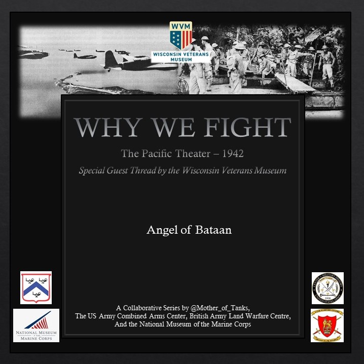WI Veterans Museum (@wisvetsmuseum) on Twitter photo Even in the hell of POW camps, "Look for the helpers, you will always find people who are helping." - Fred Rodgers 🧵 1/30 <a href="/usacac/">Combined Arms Center</a> <a href="/USMCMuseum/">U.S. Marine Corps Museum 🇺🇸</a> <a href="/Mother_of_Tanks/">Mother of Tanks</a> #WhyWeFight1942 #InternationalNursesDay_2022 #InternationalNursesDayCHA Even in the hell of POW camps, "Look for the helpers, you will always find people who are helping." - Fred Rodgers 🧵 1/30 <a href="/usacac/">Combined Arms Center</a> <a href="/USMCMuseum/">U.S. Marine Corps Museum 🇺🇸</a> <a href="/Mother_of_Tanks/">Mother of Tanks</a> #WhyWeFight1942 #InternationalNursesDay_2022 #InternationalNursesDayCHA