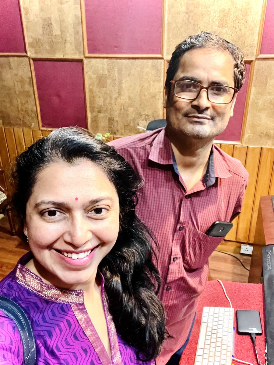 neharajpalmusic's tweet photo. Recorded 3 lovely songs for composer Rakesh Trivedi https://t.co/vvta7t9JJa