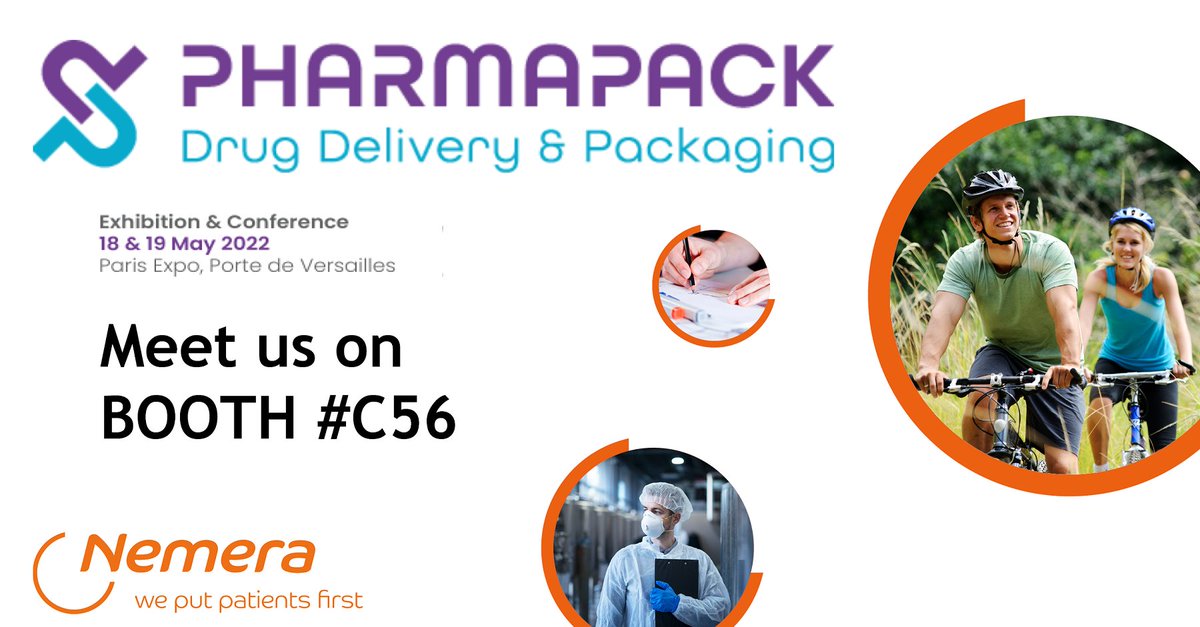 We're globetrotters and will be at Pharmapack in Paris next week! Let's talk drug delivery device solutions and more...Grab your free pass NOW: l.feathr.co/Pharmapack/Nem…
#weputpatientsfirst #drugdeliverydevices #packaging #France