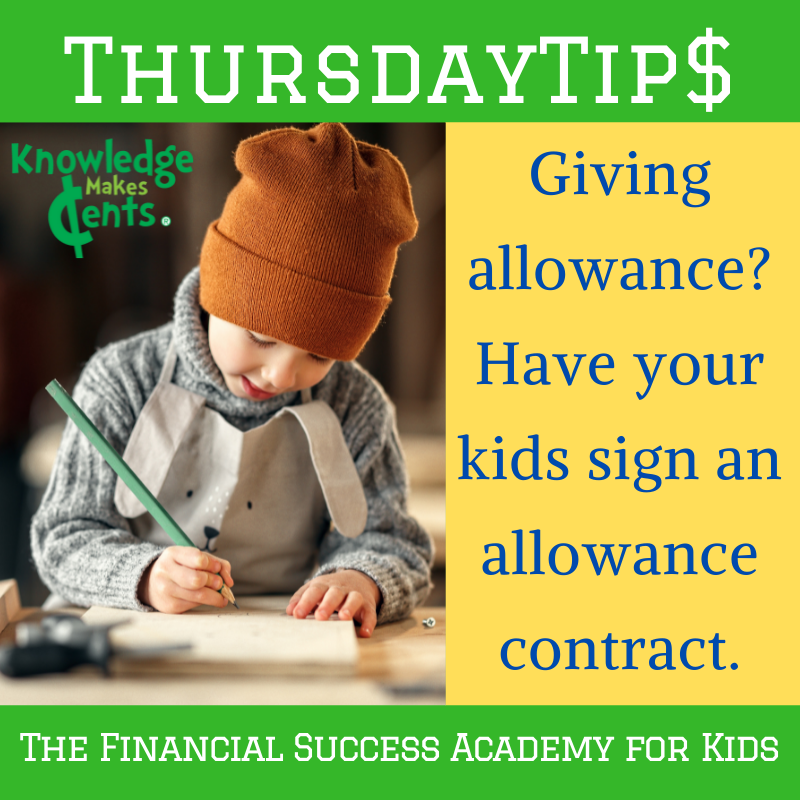 KMCents's tweet photo. What is the #allowance for? Also clarify the "how", "why" and "when". Set expectations.
#AllowanceMatters
#ThursdayTips #KMCents #FinancialSuccessAcademyForKids #TeachKidsAboutMoney #MoneySmartKids #MoneySmartFamily #FinancialLiteracyForKids https://t.co/Cj99nPk3bo