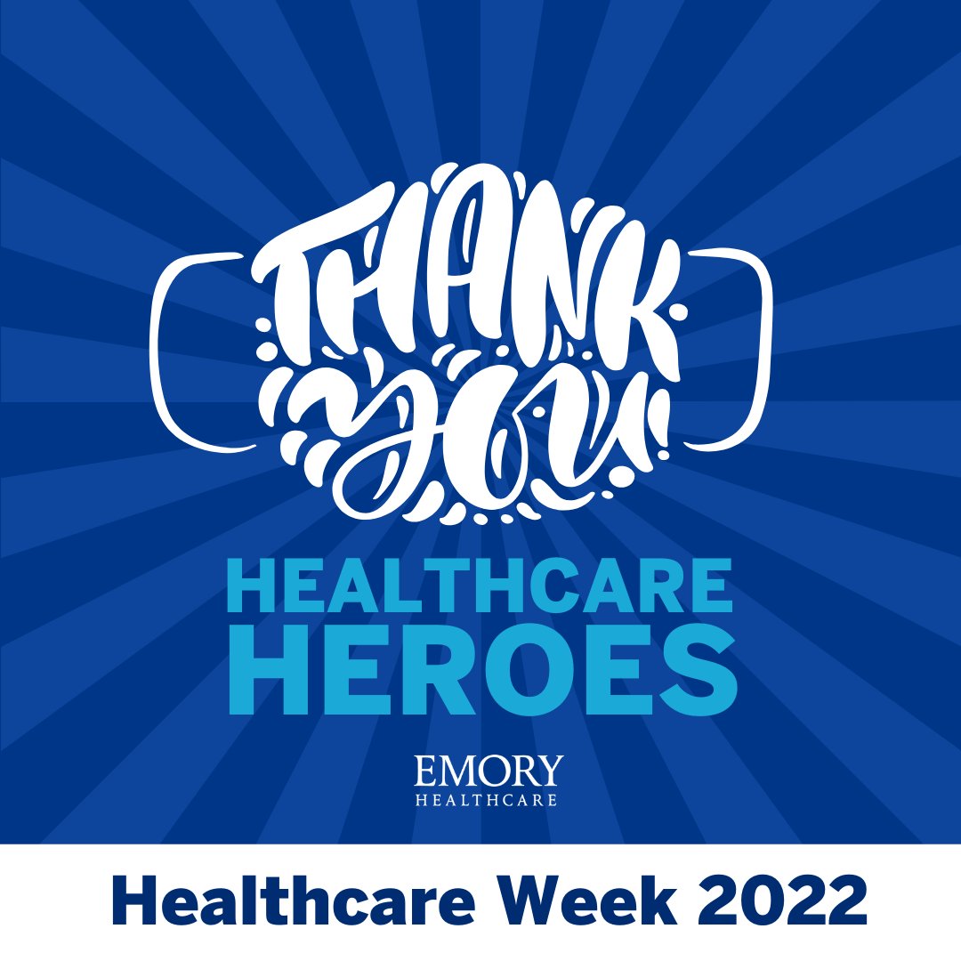 It's #HealthcareWeek and #NursesWeek. Thanks to our health care heroes and all they do every day to improve lives and provide hope.