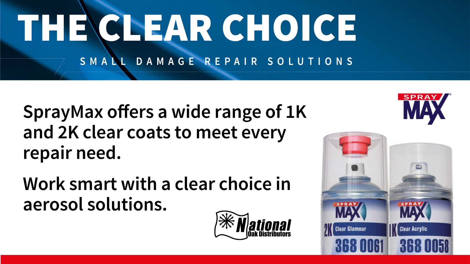 Spraymax 3680058 SprayMax 1K Acrylic Clear Coat