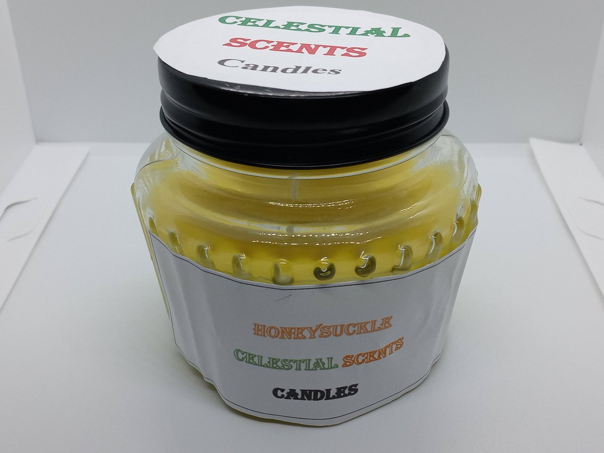 Celestial Craft Scents has just launched. New items include
Honey Suckle and Apple Cinnamon scented candles. Makes
a great gift.