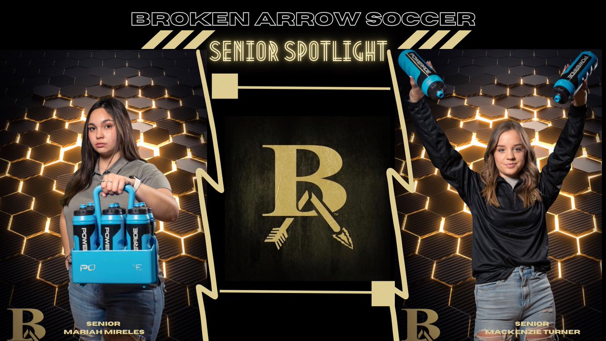 🌟 SENIOR SPOTLIGHT 🌟

Our final senior spotlight this season is for our team managers, Mariah Mireles and Mackenzie Turner. Thank you for everything that you did for our team this year! We are thankful for all of our managers! 🖤💛