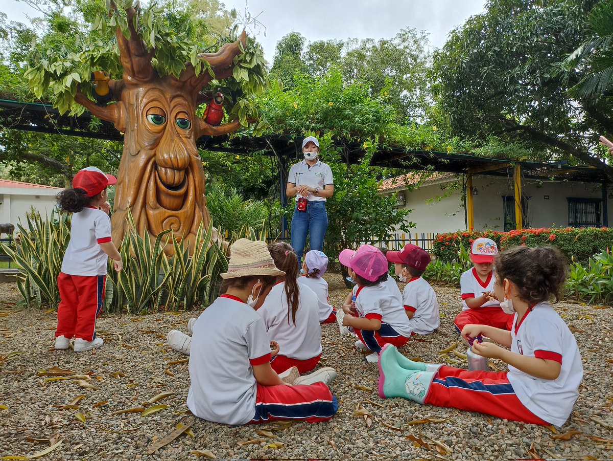CAMHUILA's tweet photo. Con la visita de los estudiantes 👩🙎 del Colegio #ReuvenFeuersteinNeiva a nuestro Sendero de Interpretación Ambiental 🚶🚶♀️🐊🌲 #SendiCAM, un ambiente donde convergen naturaleza, tecnología, fauna y flora, les deseamos un #FelizJueves 🌤️esperando que tengan un hermoso día🤩🥰. https://t.co/hp68FOFssY